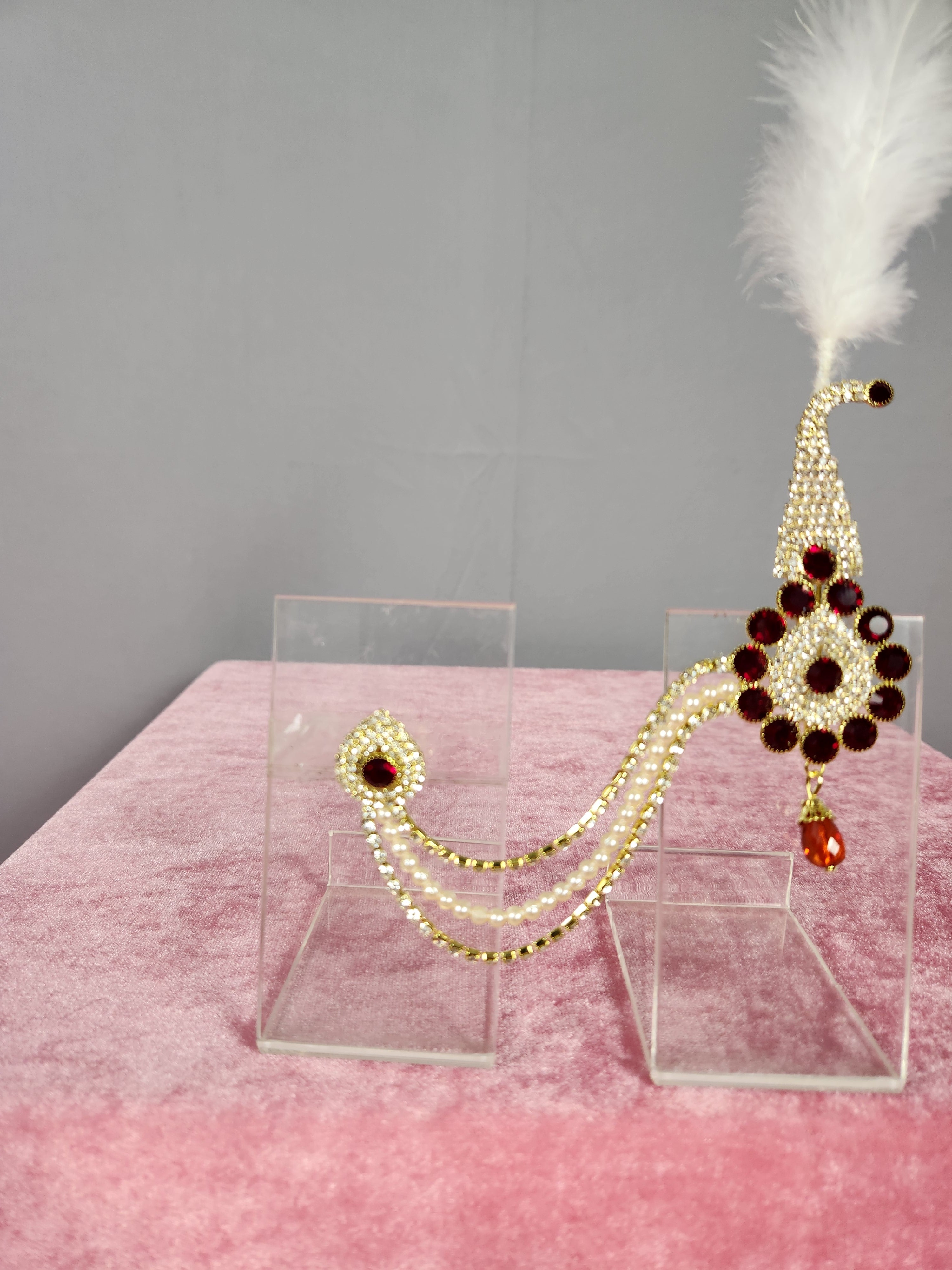 GROOM TURBAN BROOCH WITH LIGHT WEIGHT DESIGN