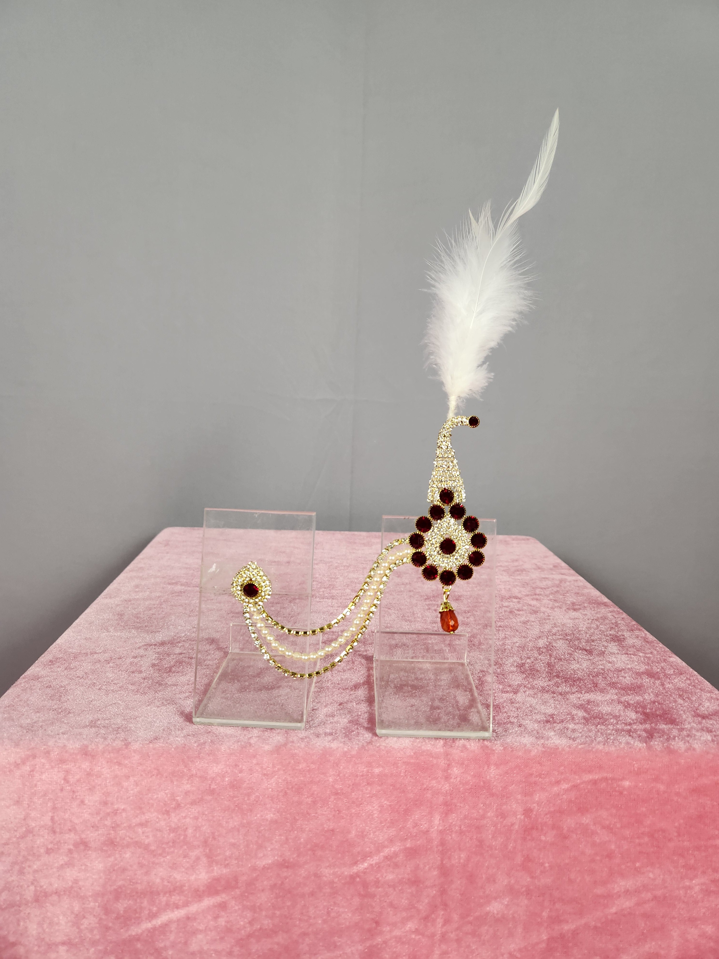 GROOM TURBAN BROOCH WITH LIGHT WEIGHT DESIGN