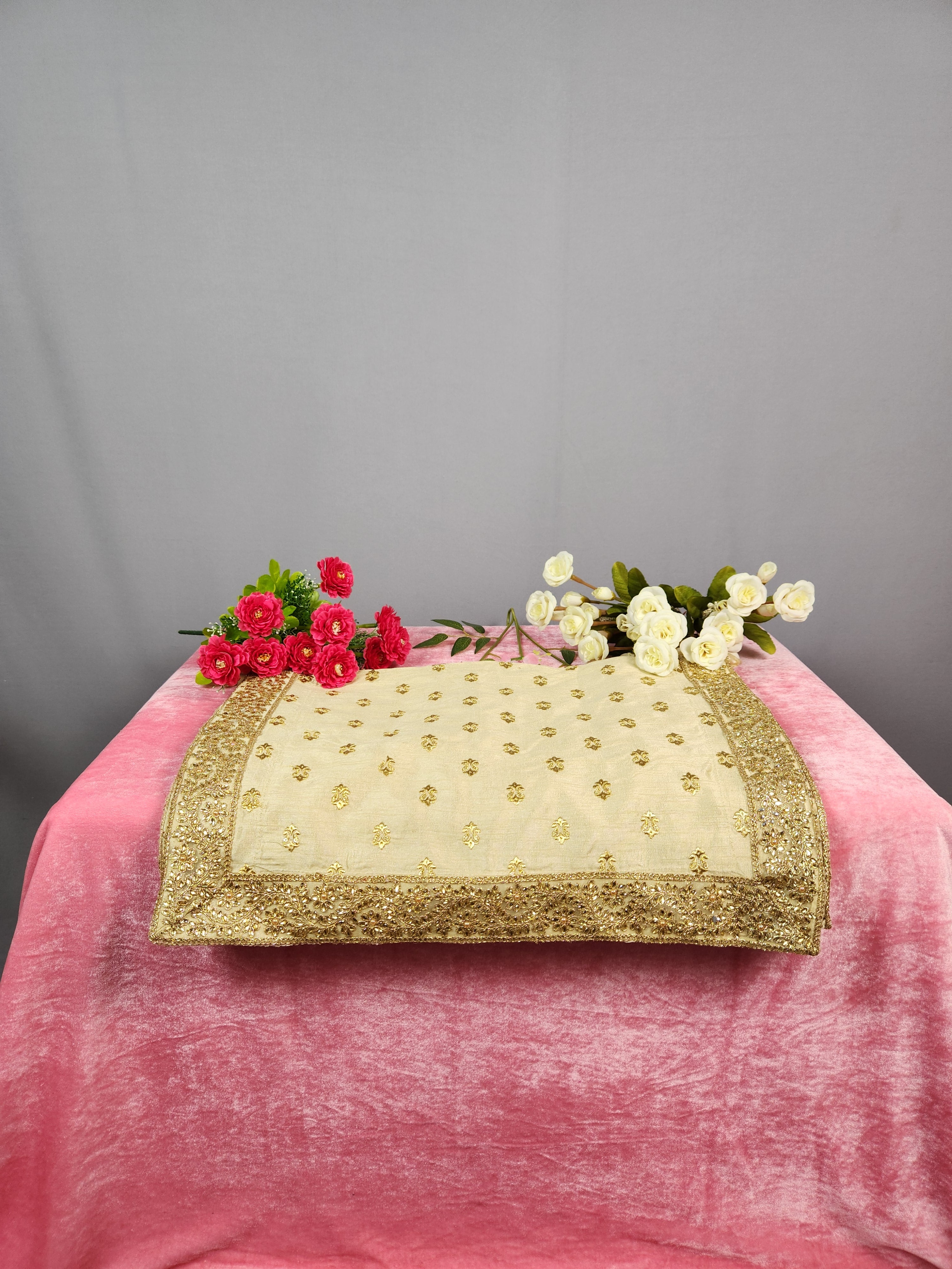 Golden Groom Turban Shawl