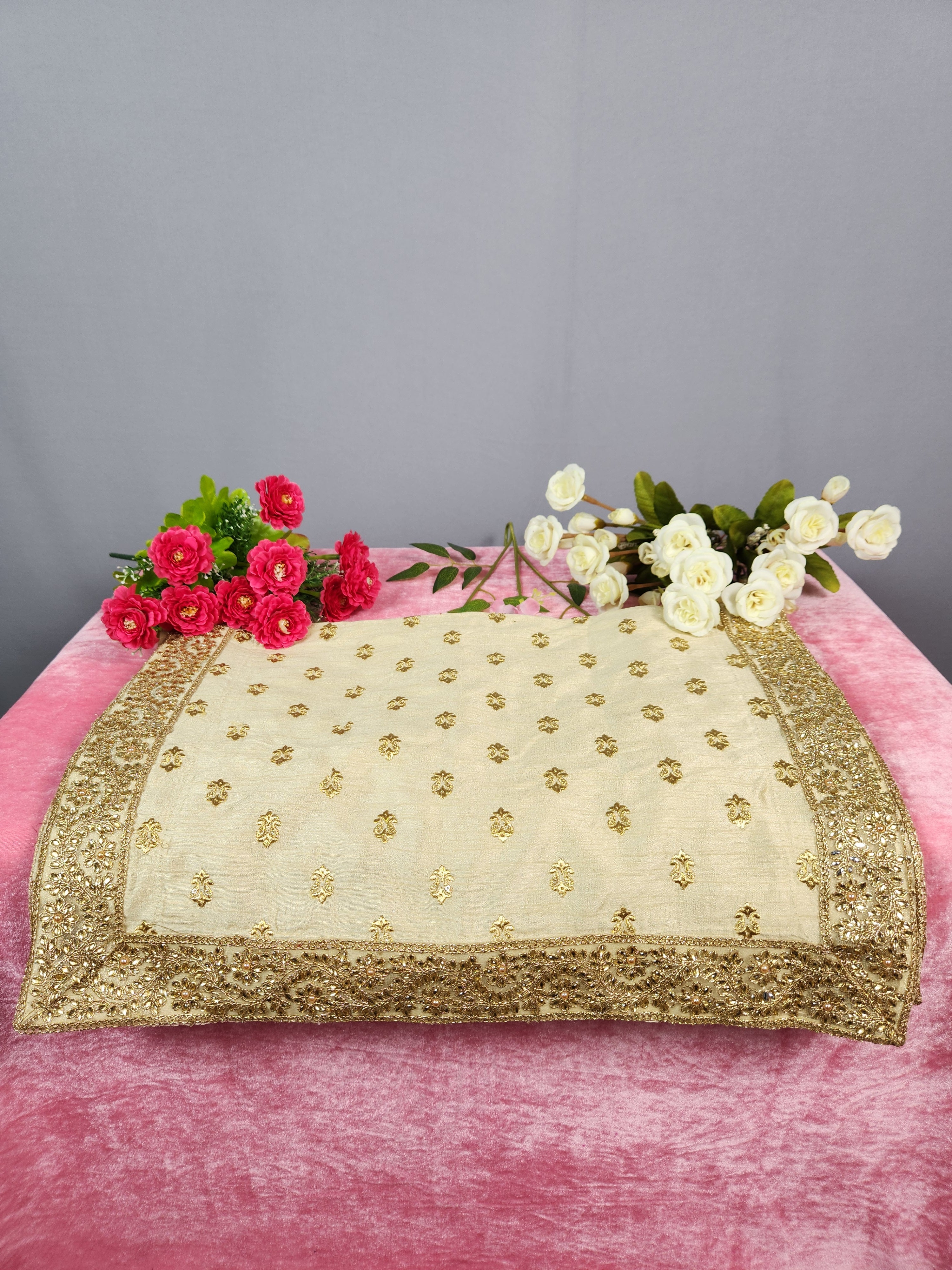 Golden Groom Turban Shawl