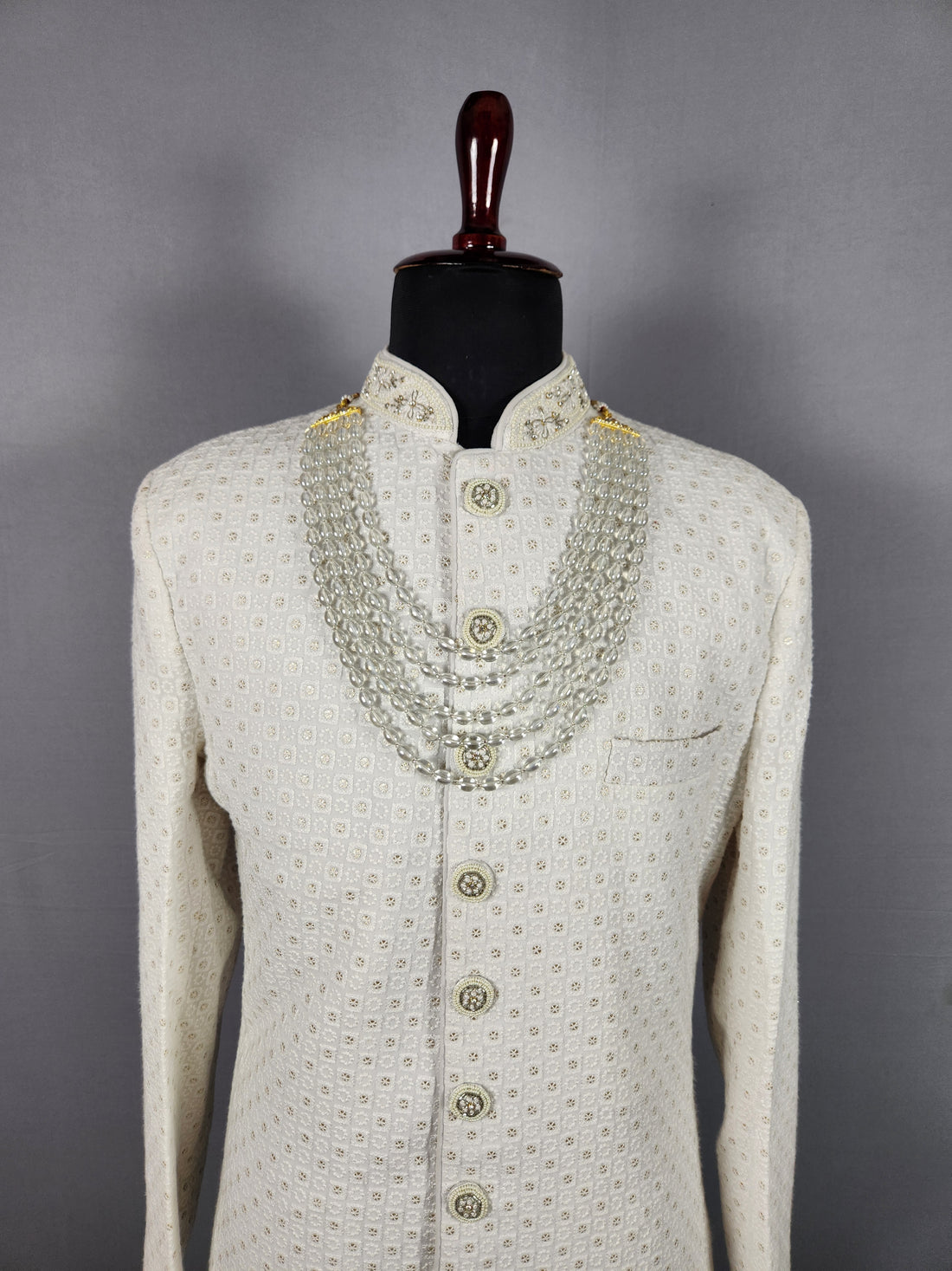 Silver Groom Necklace For groom