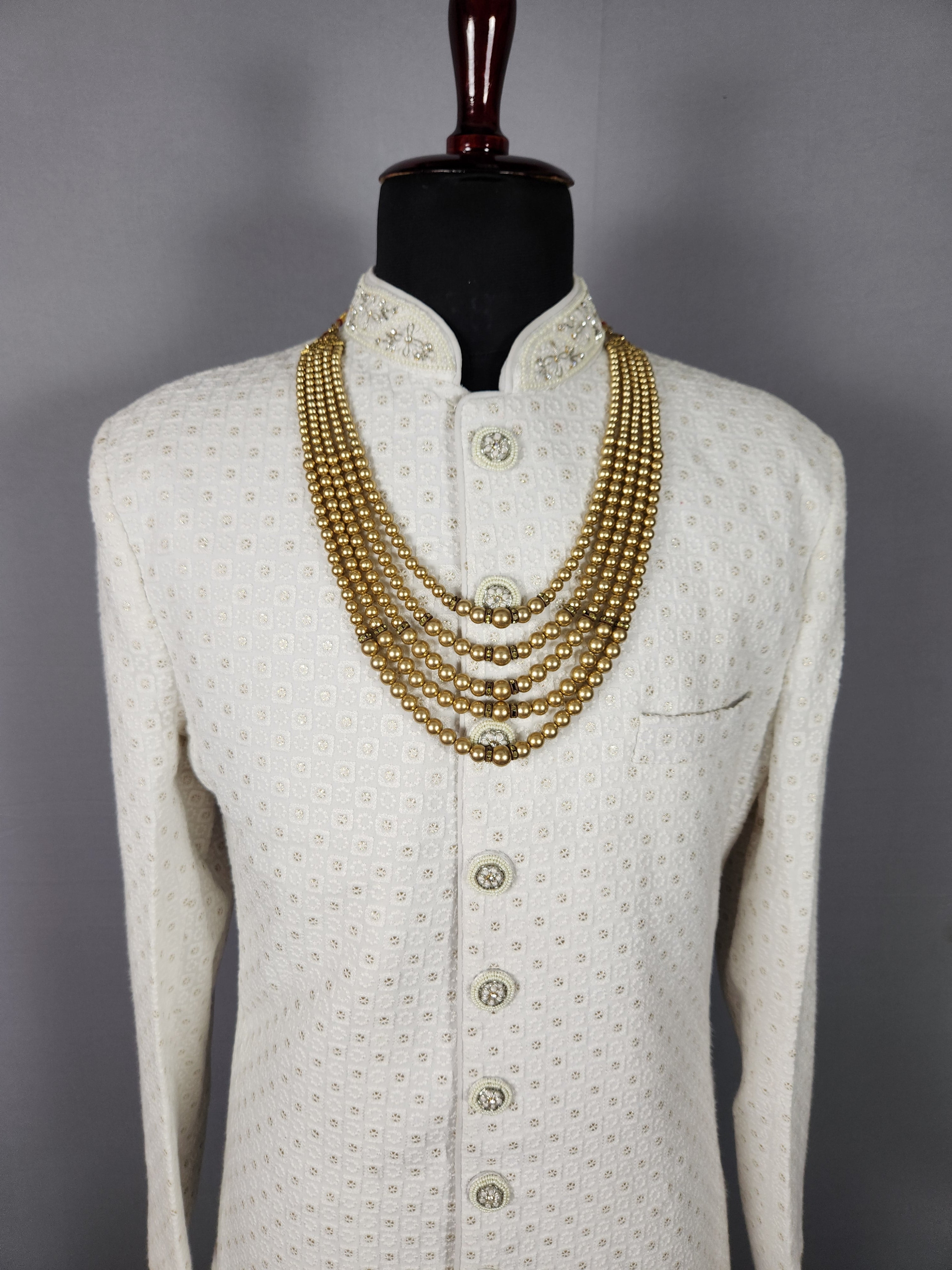 Golden Necklace for Groom