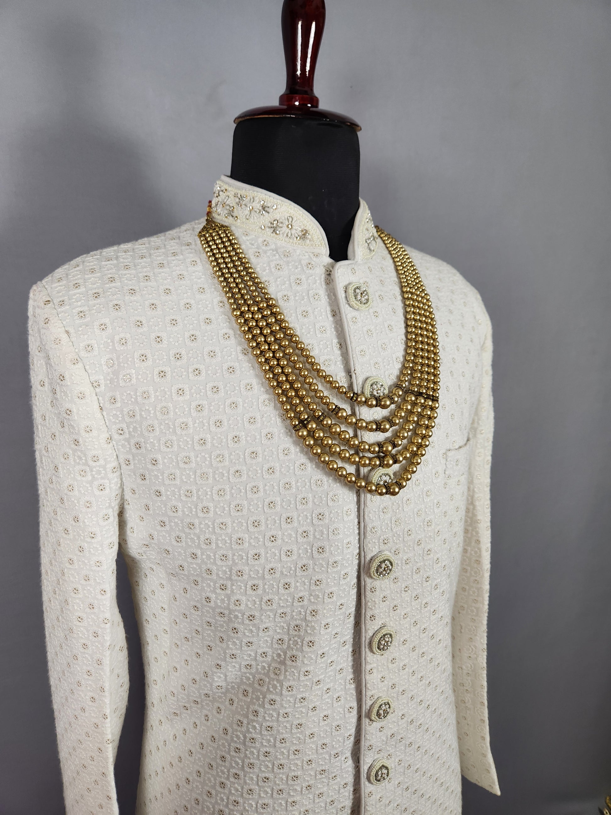 Golden Necklace for Groom