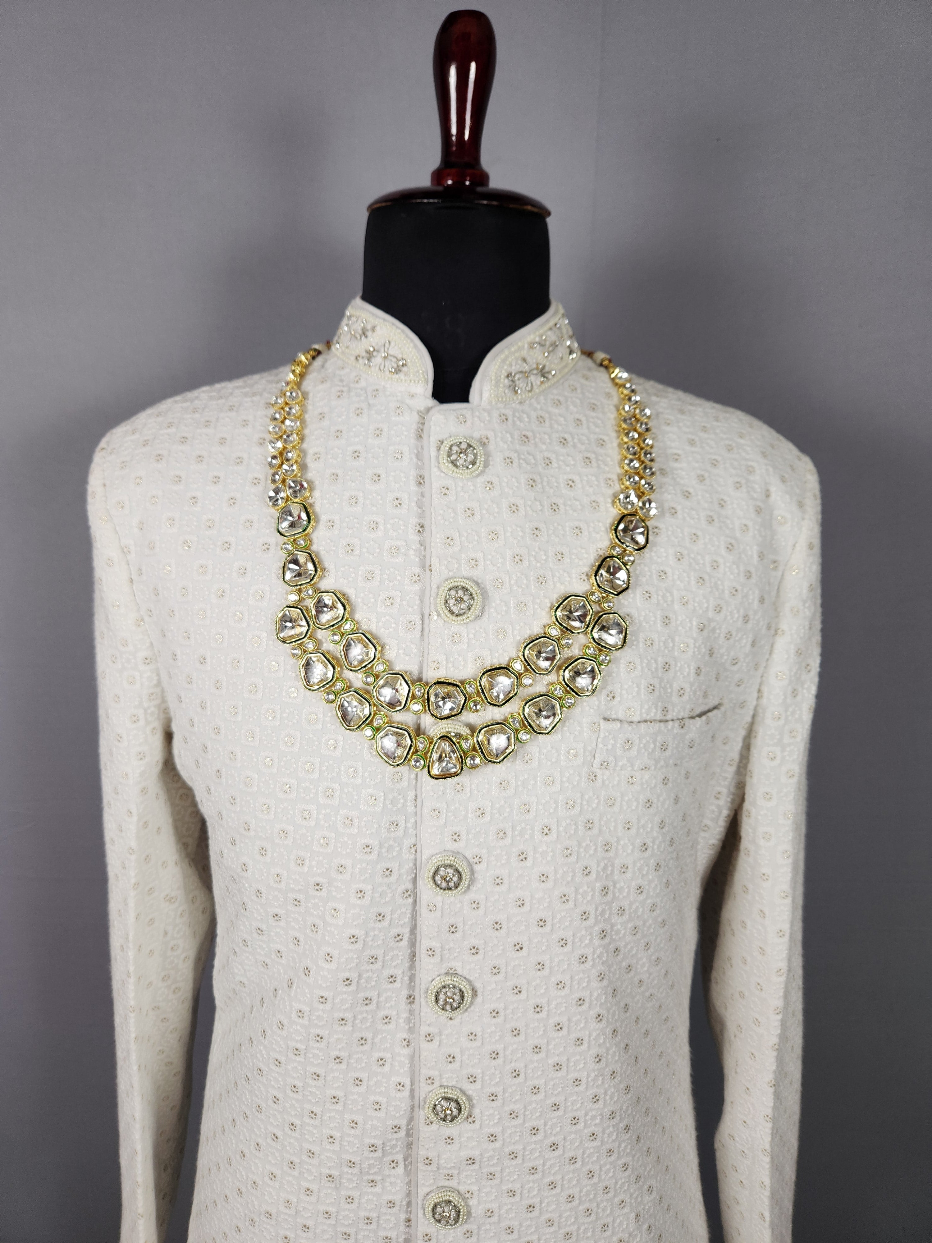 Kundan Necklace for Groom