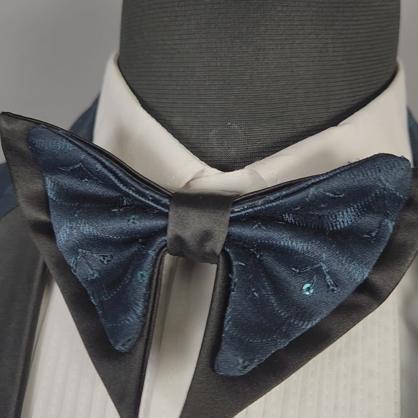 Men's blue tuxedo suit for Indian groom, perfect for wedding and reception wear