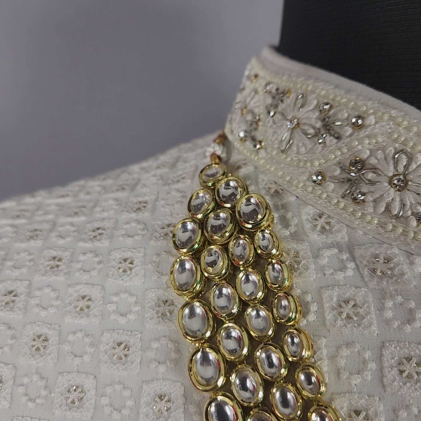 Kundan Necklace for Groom