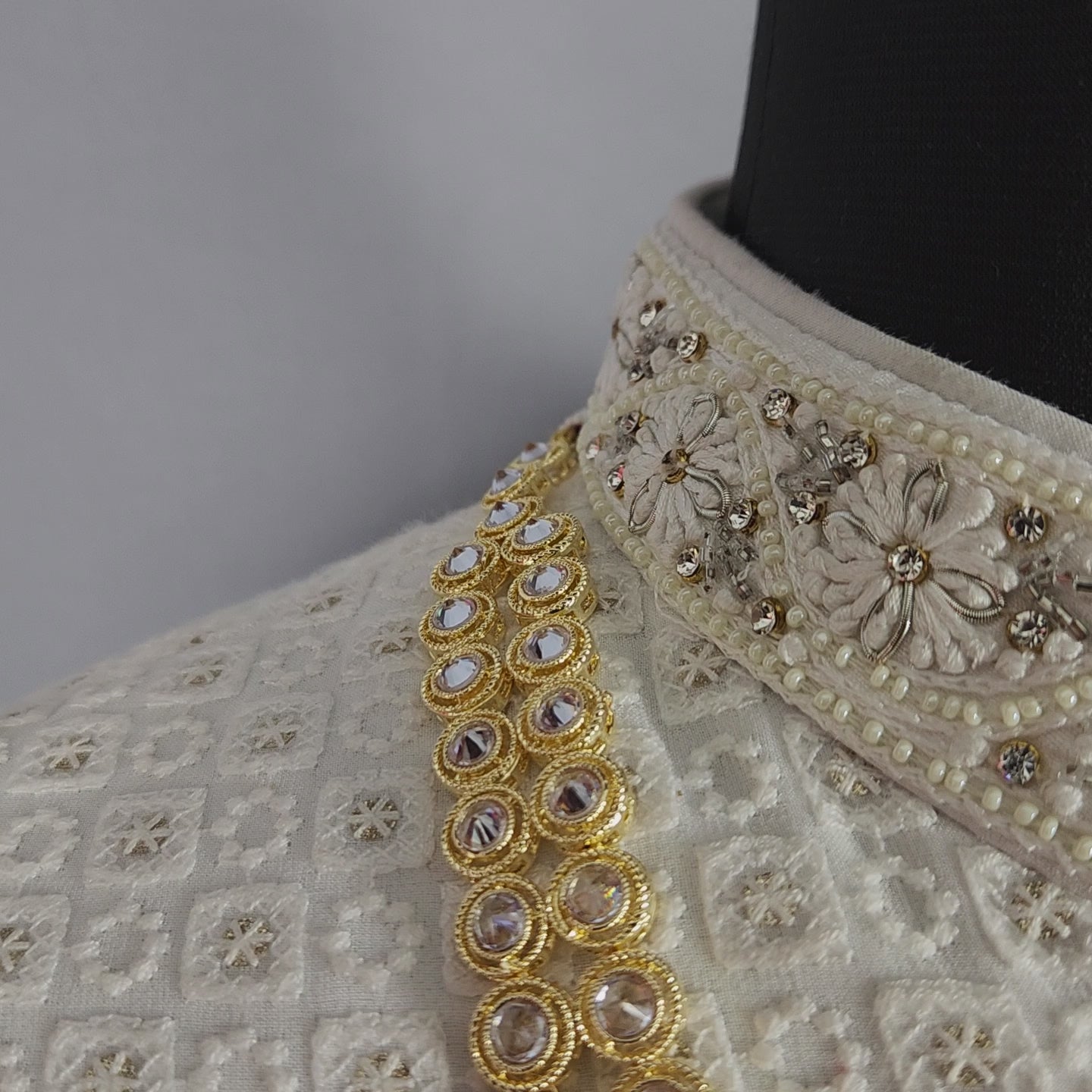 Diamond Emerald Necklace For Groom