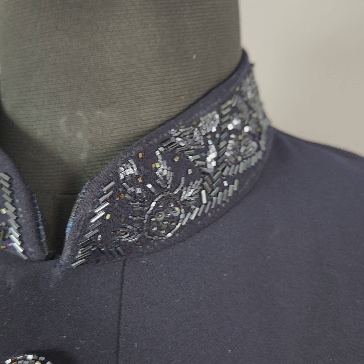 Blue Indo-Western Sherwani for Groom -  Indian Wedding Outfit for Men