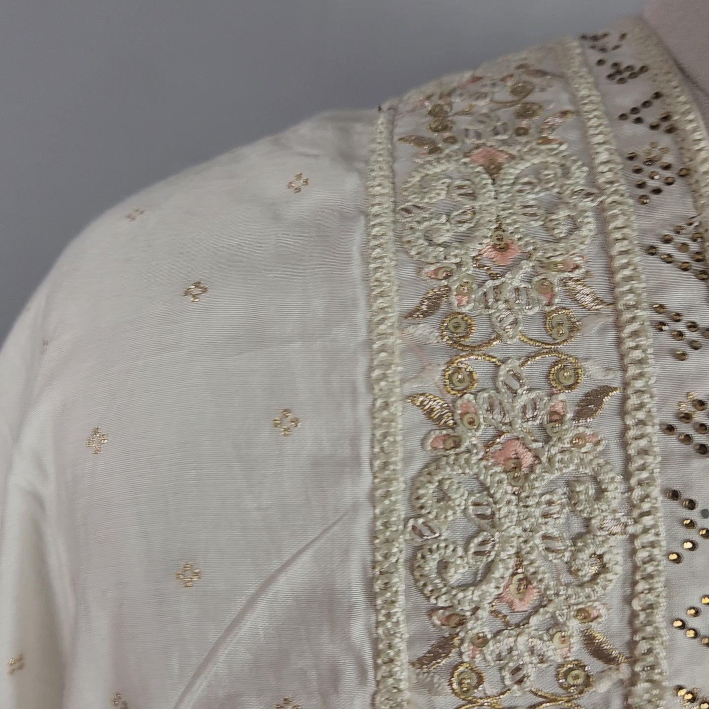 White Wedding Shawl for Groom