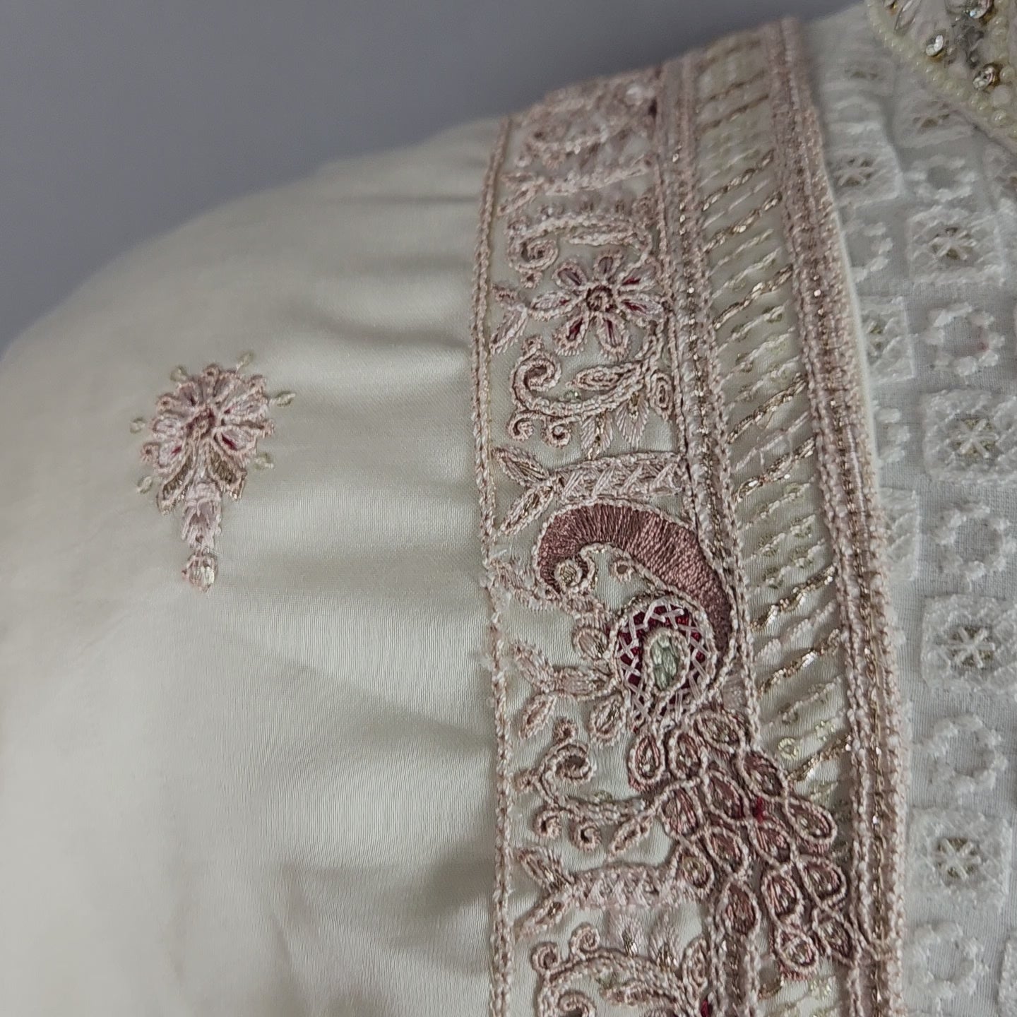 Rose Gold Wedding Shawl for Groom