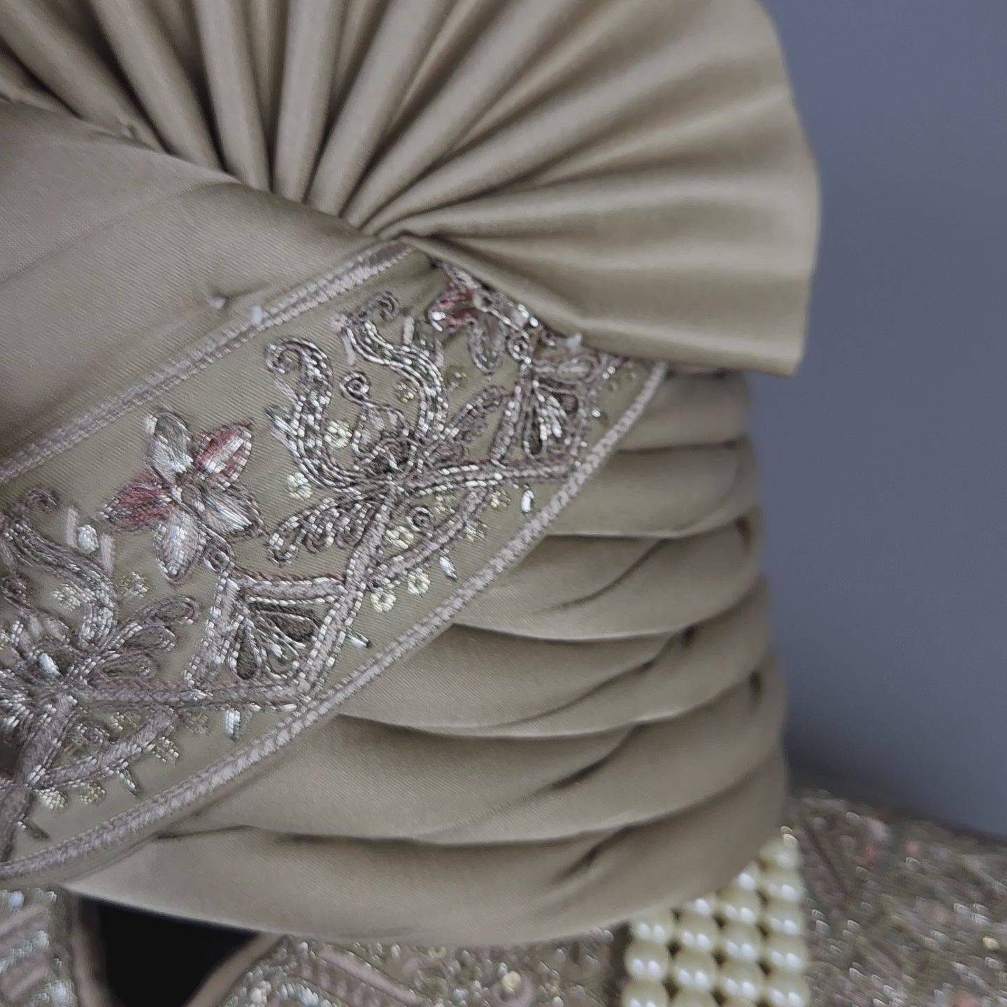 Copper Golden Sherwani for Groom Layer Design -   Indian Wedding Outfit for Men