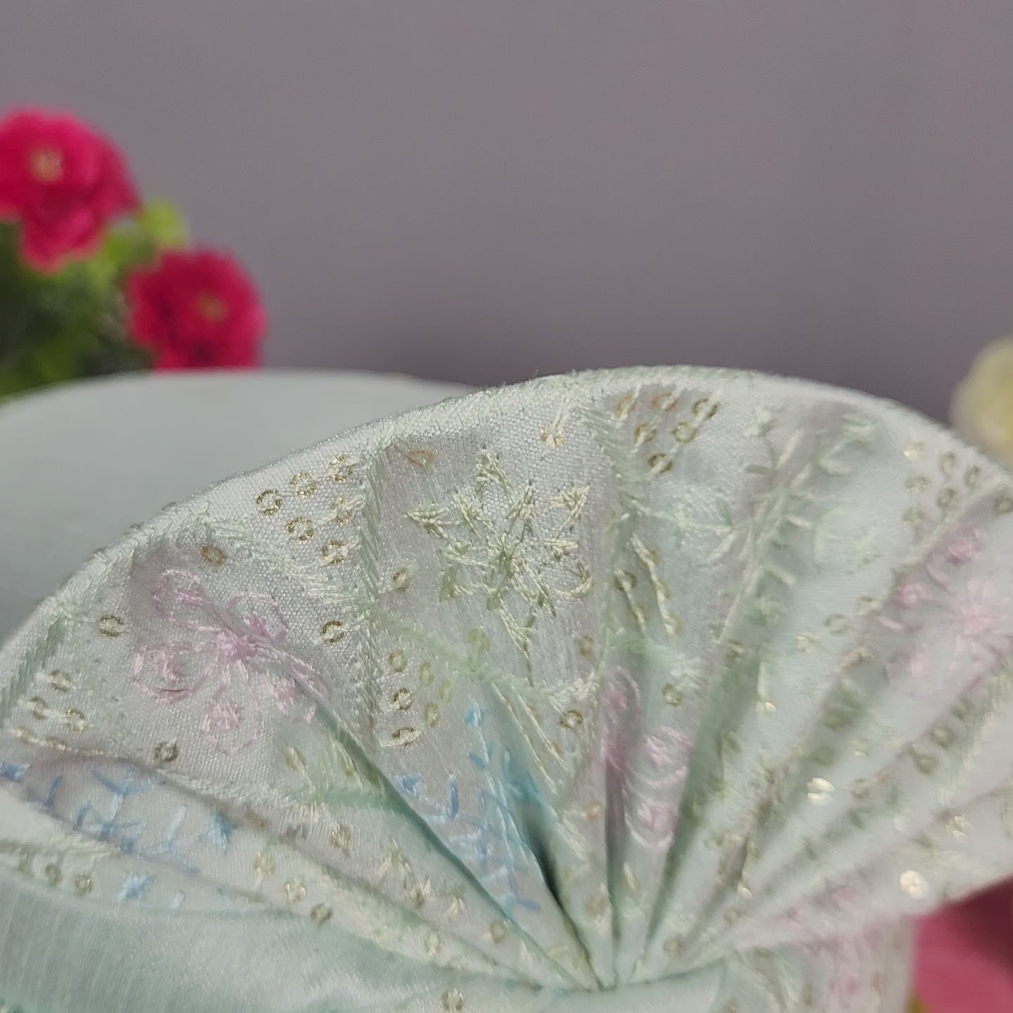 Green Groom Turban Shawl Set