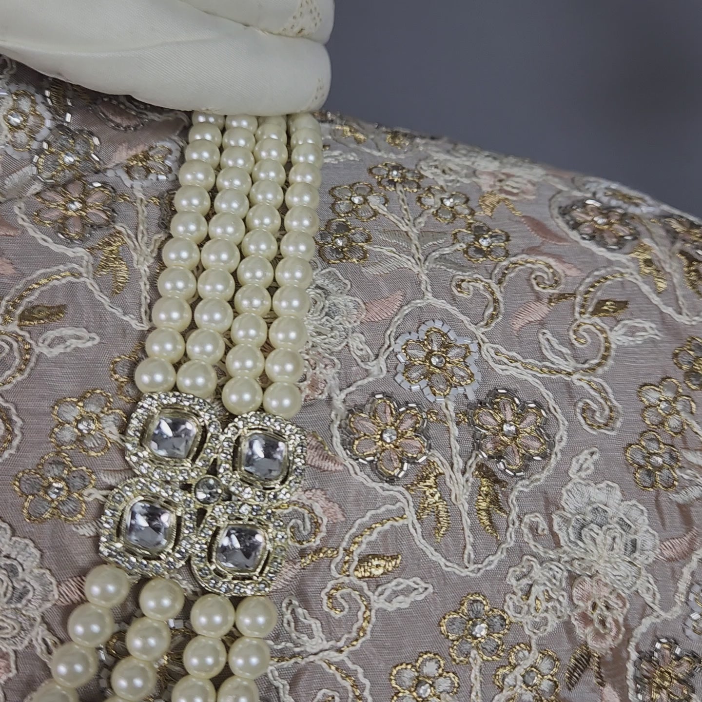 Gray Sherwani for Groom  -   Indian Wedding Outfit for Men