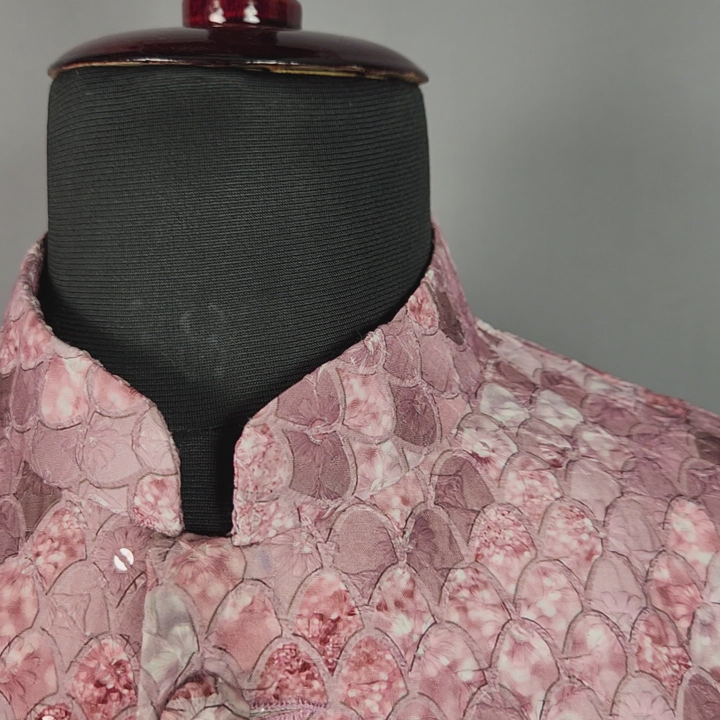 Beautiful Pink nehru jacket for men - Indian ethnic waistcoat ideal for weddings, festive events, and traditional functions