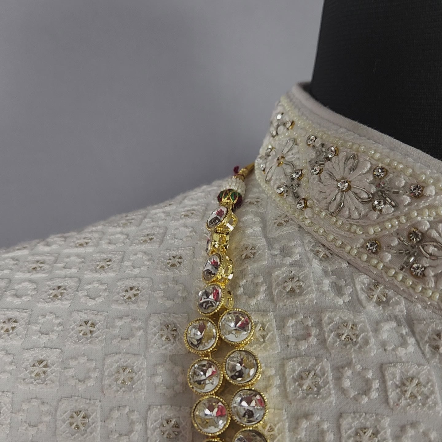 Kundan Necklace for Groom