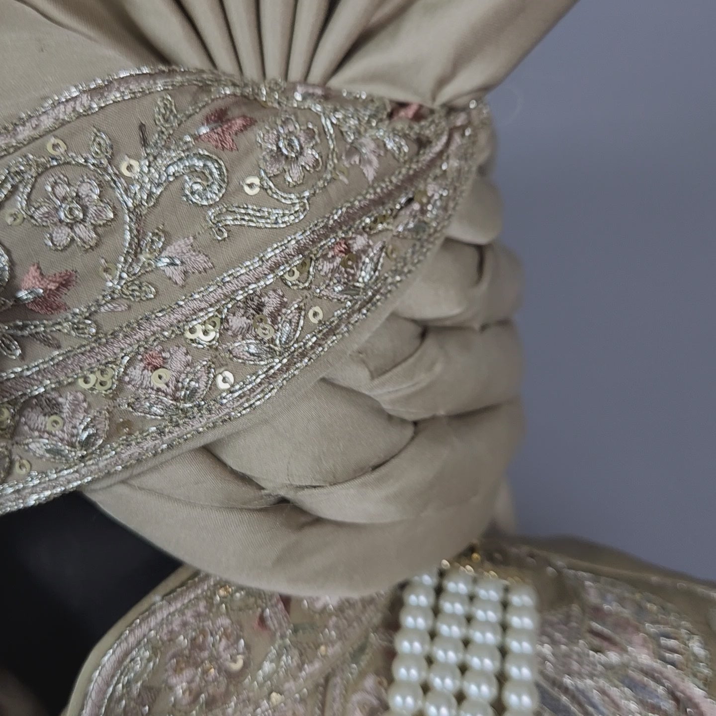 Copper Golden Groom Sherwani - Zari Embroidery| Sherwani For Men