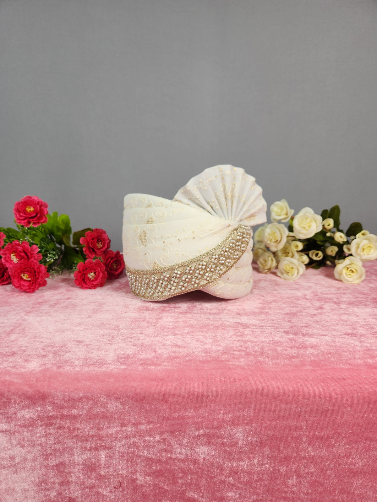 White Groom Turban | Safa For Men
