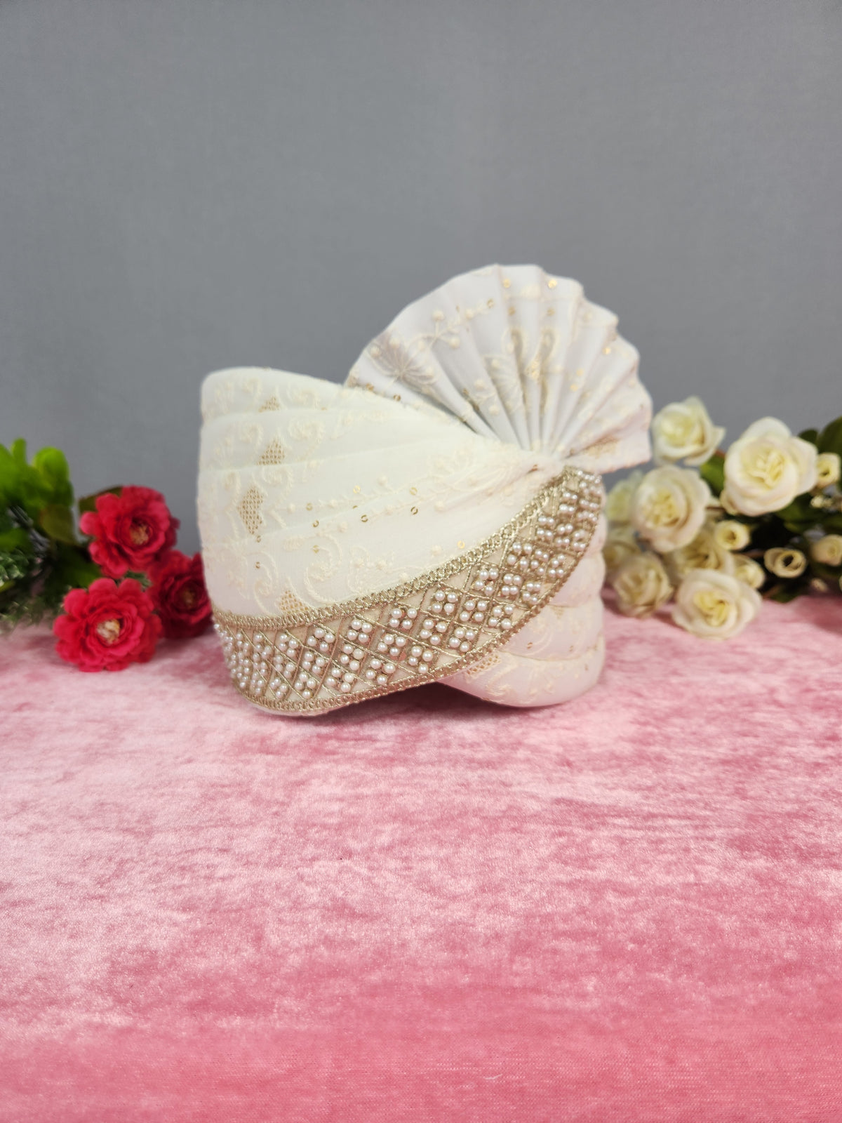 White Groom Turban | Safa For Men