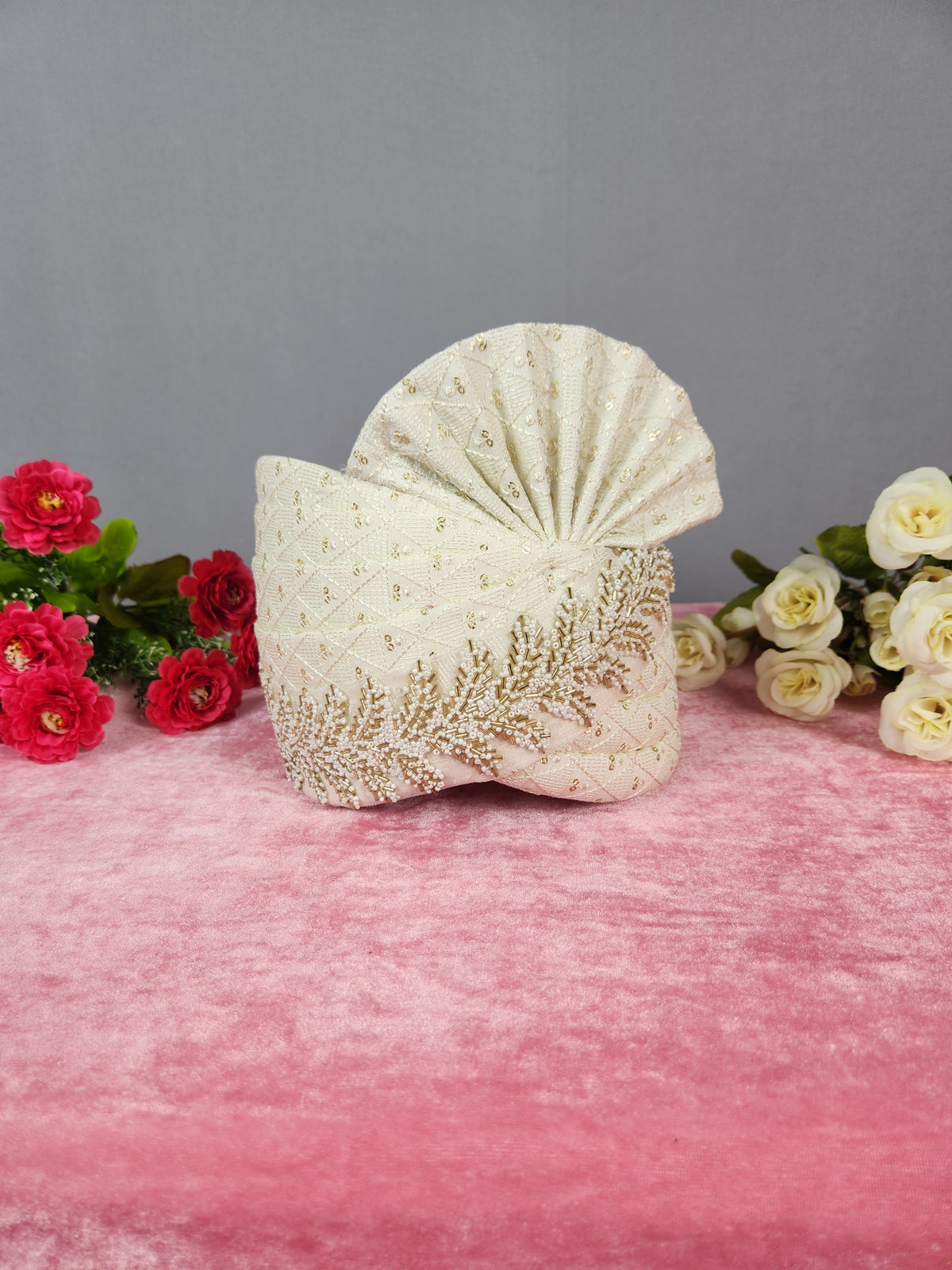 White Groom Turban | Safa For Men