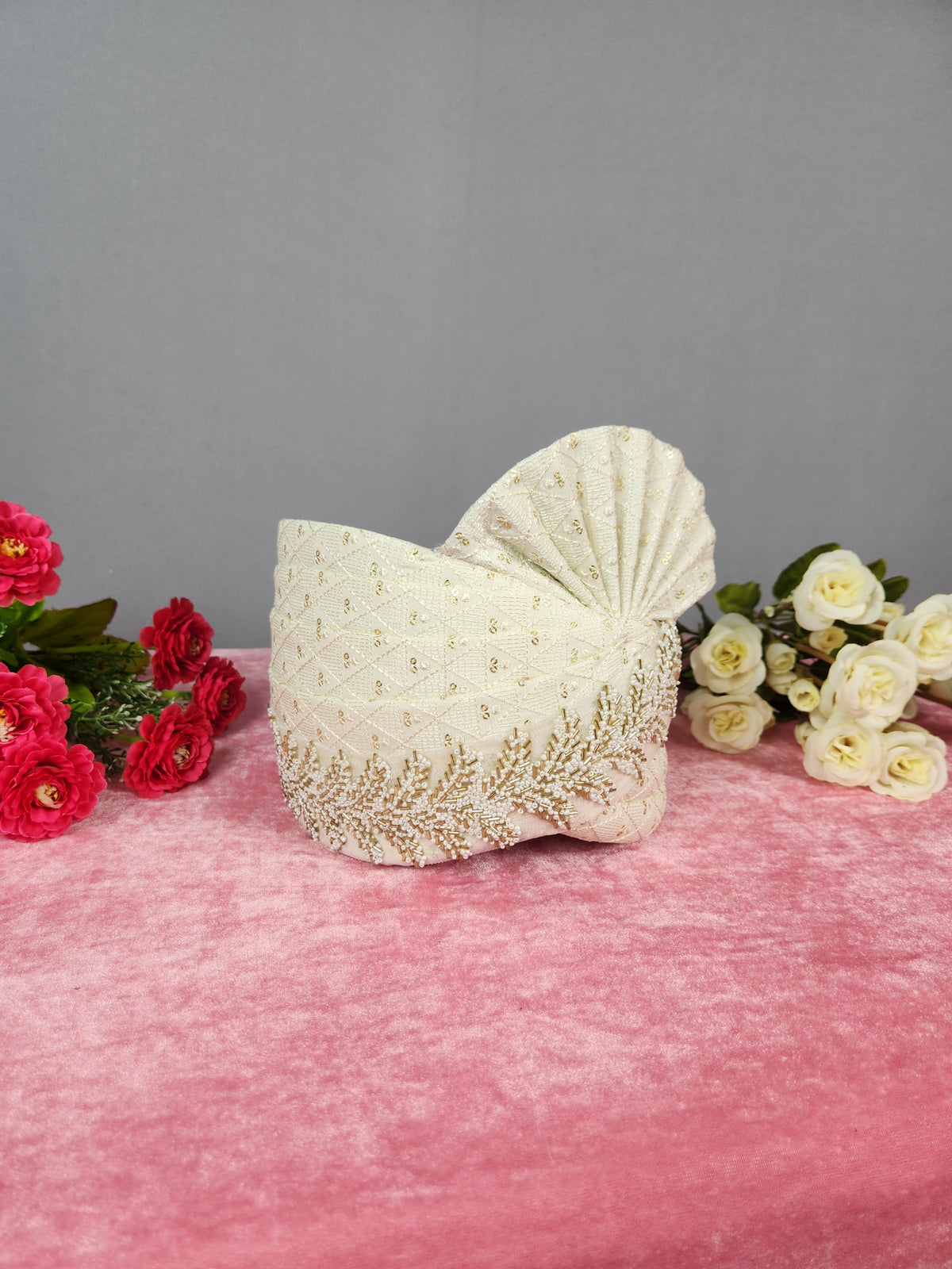 White Groom Turban | Safa For Men
