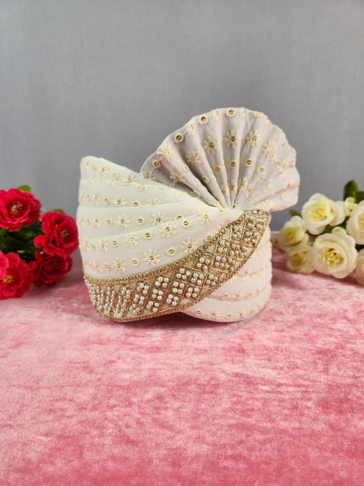 White Groom Turban | Safa For Men