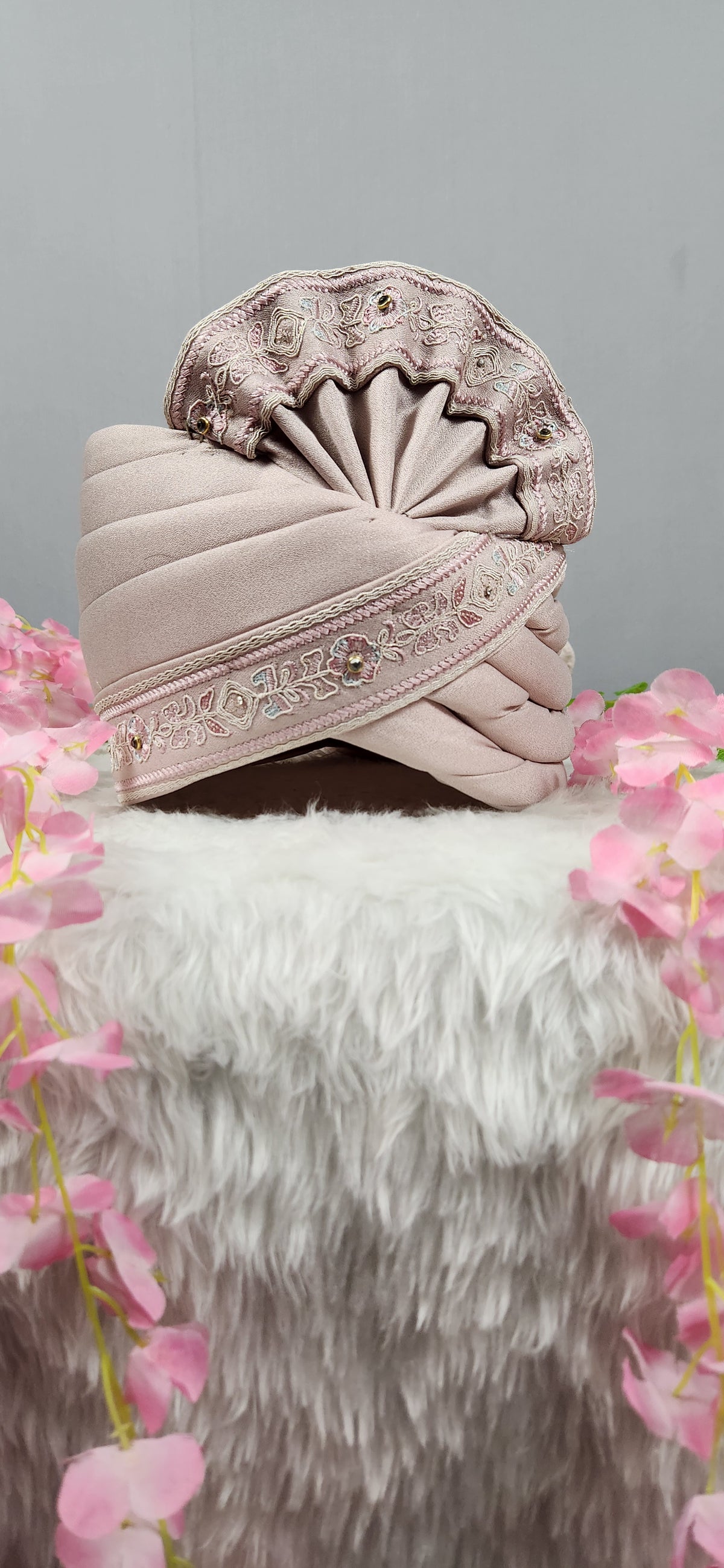Dusty Rose Groom Turban | Safa For Men
