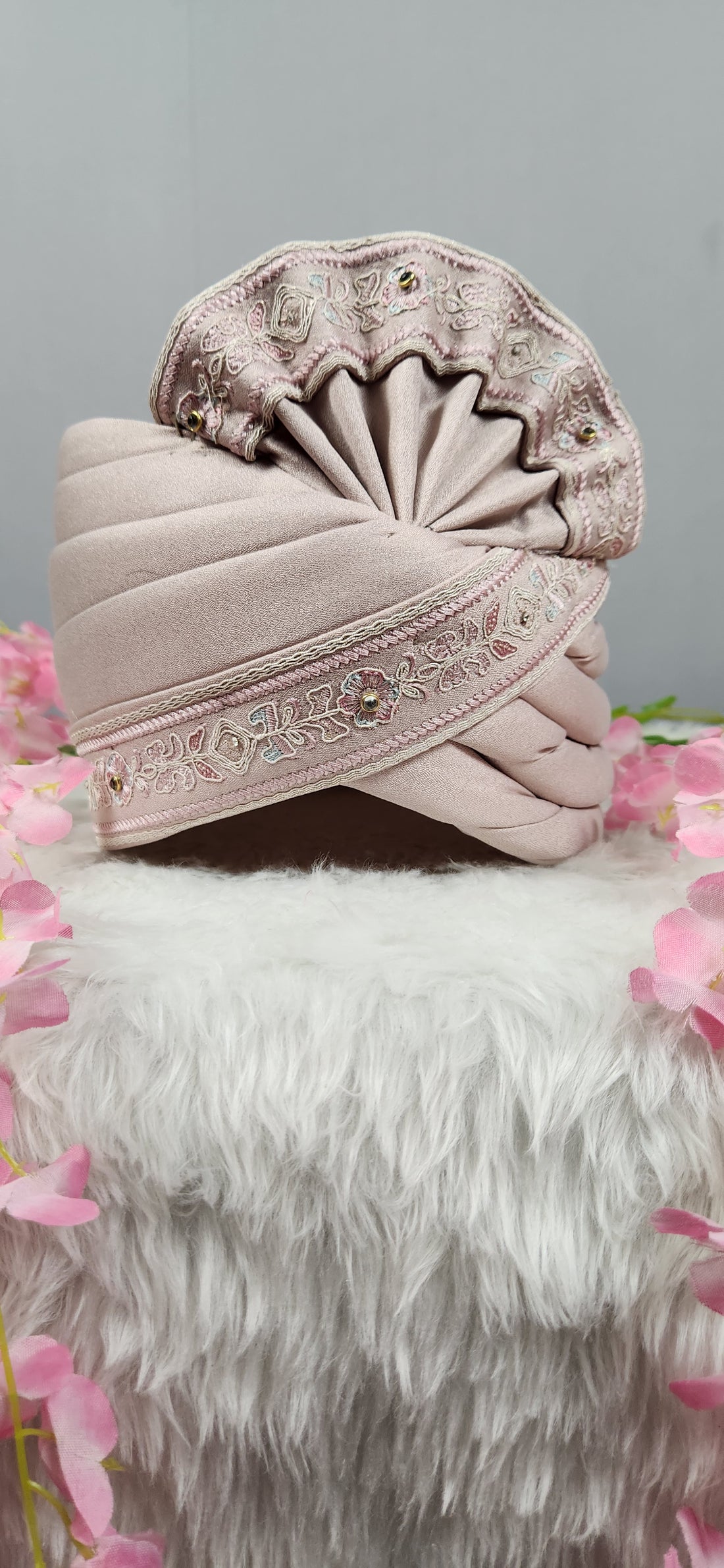 Dusty Rose Groom Turban | Safa For Men