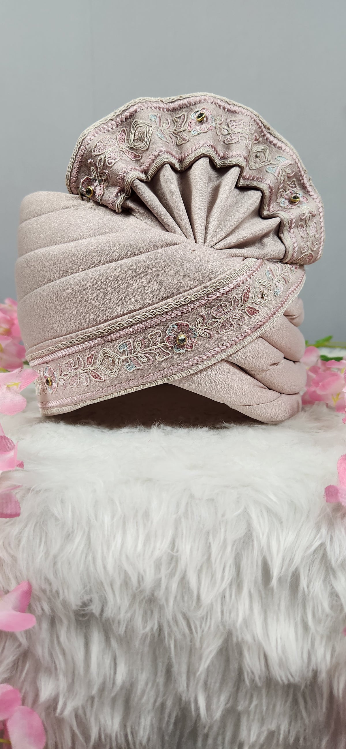 Dusty Rose Groom Turban | Safa For Men