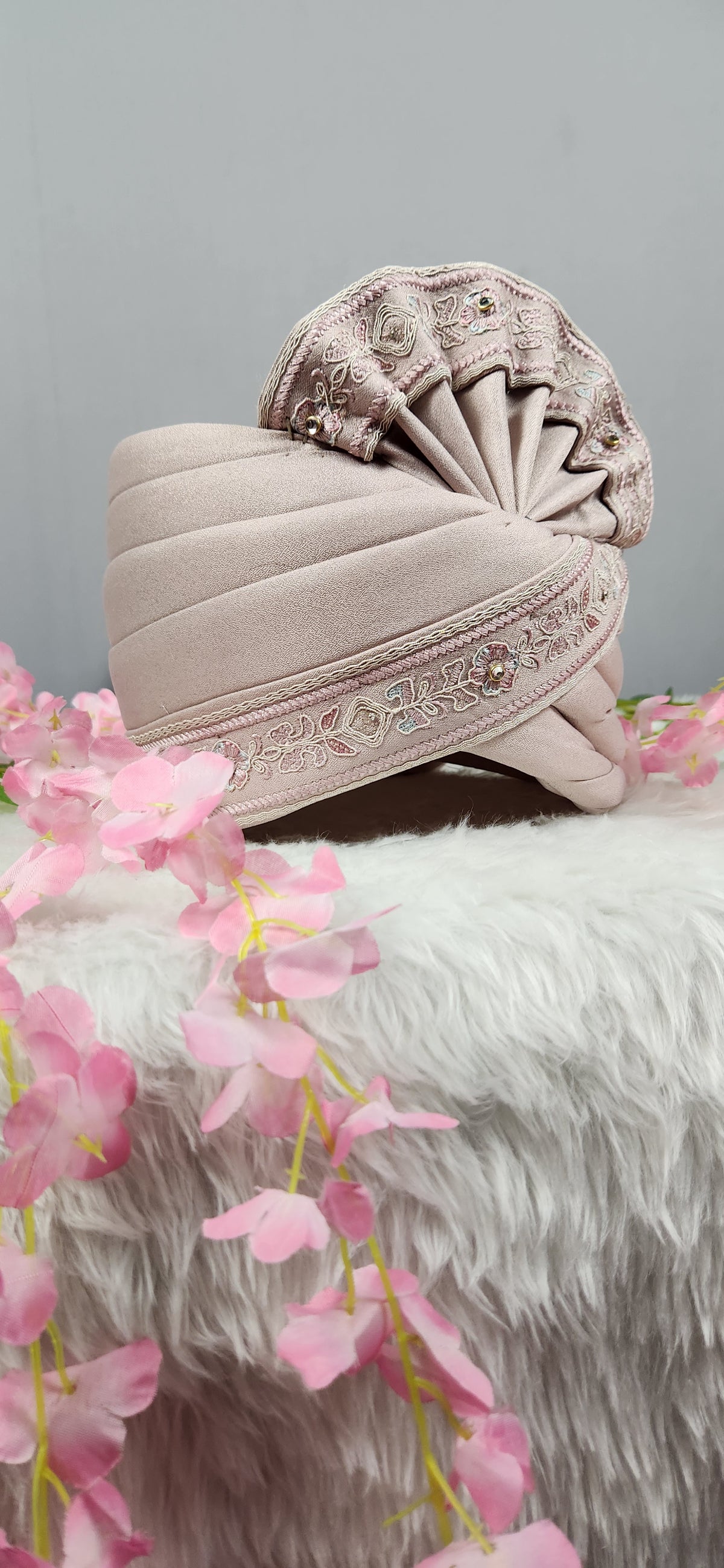 Dusty Rose Groom Turban | Safa For Men