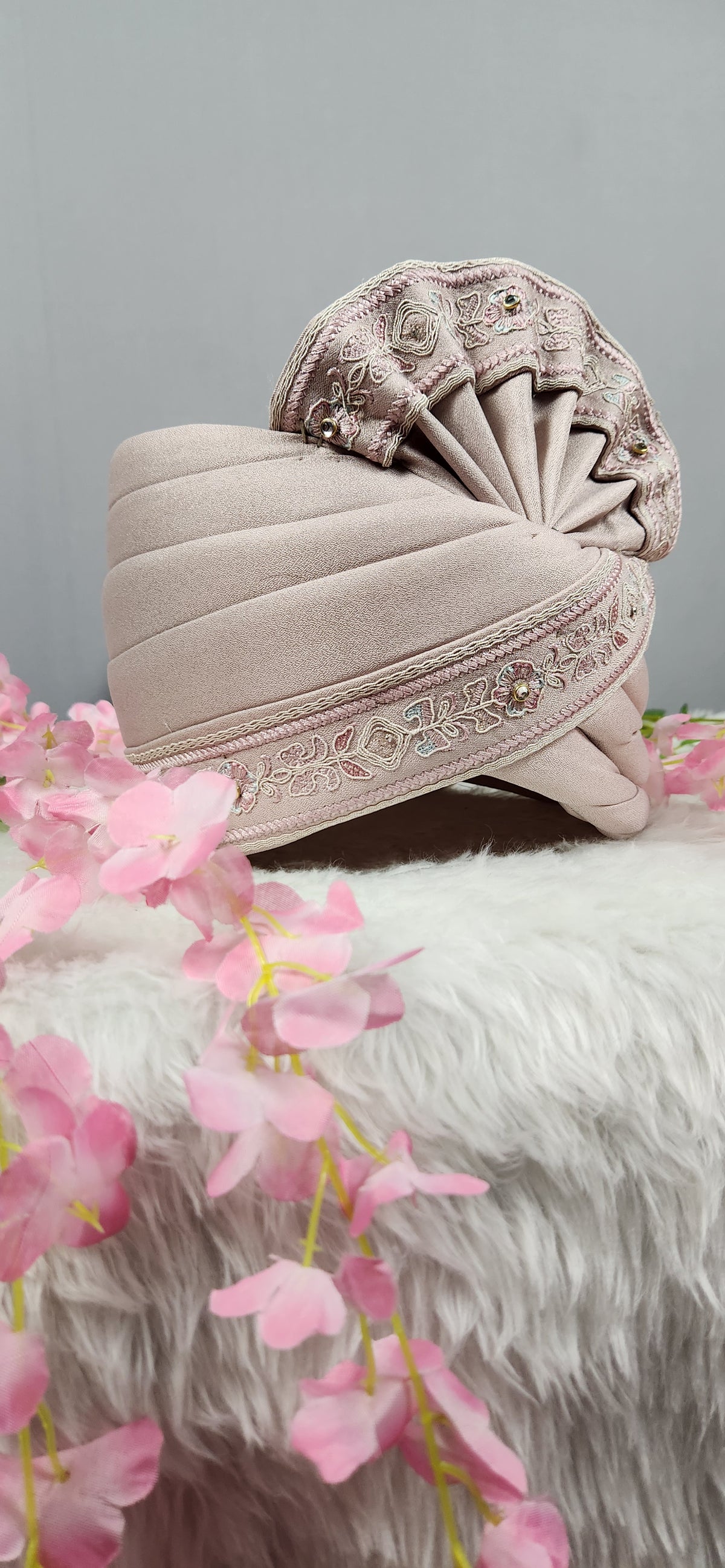 Dusty Rose Groom Turban | Safa For Men