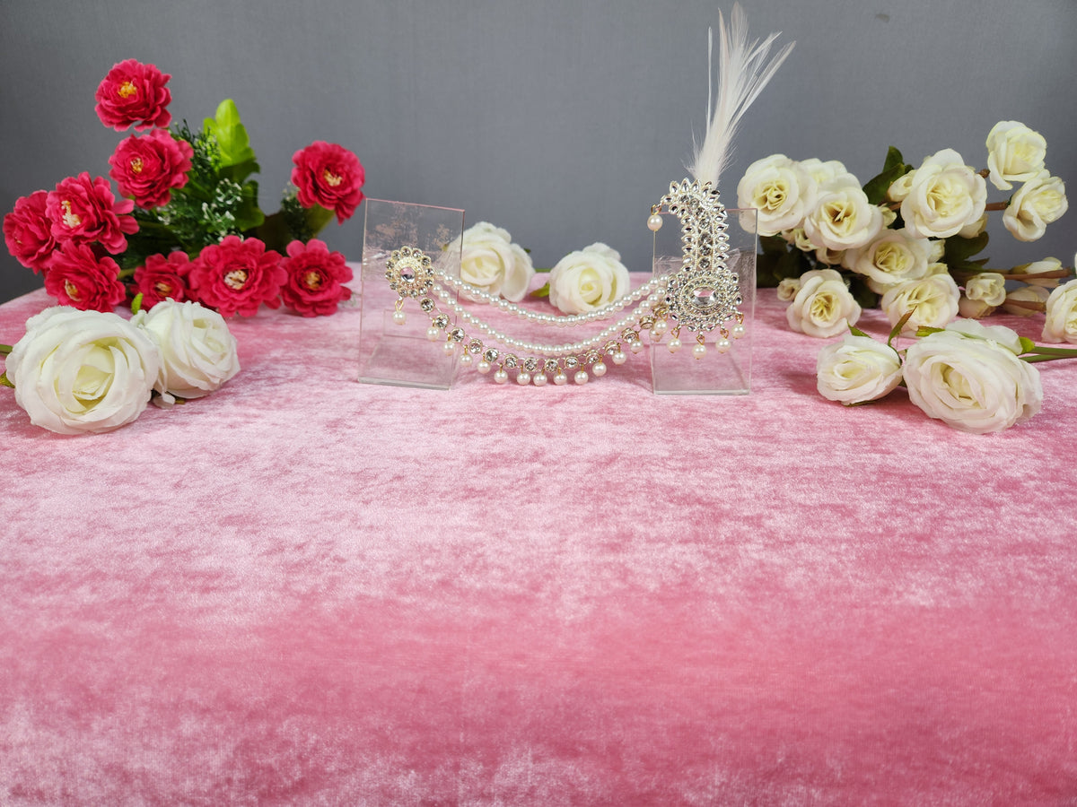 GROOM TURBAN BROOCH WITH CHAIN STYLE