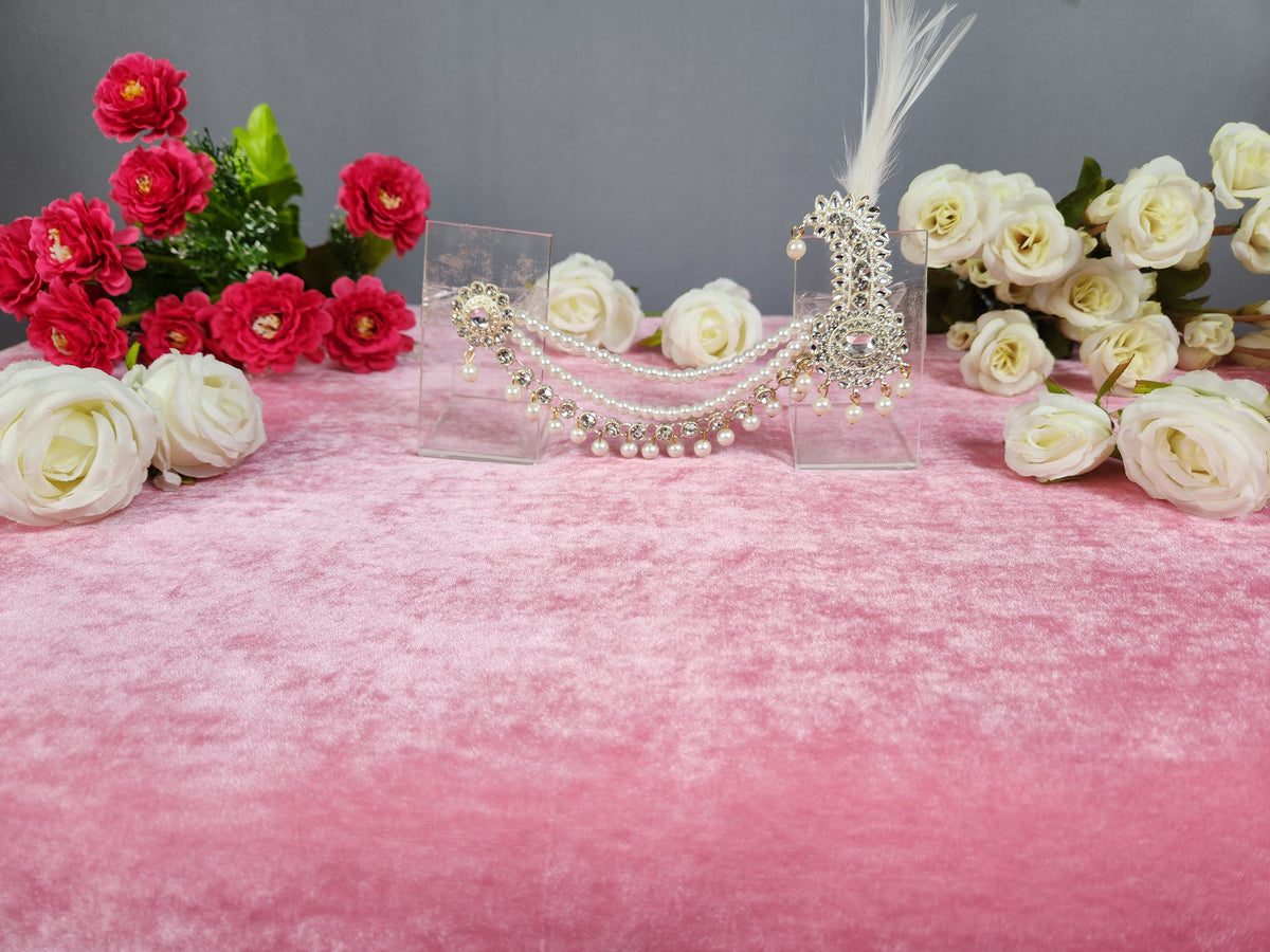 GROOM TURBAN BROOCH WITH CHAIN STYLE