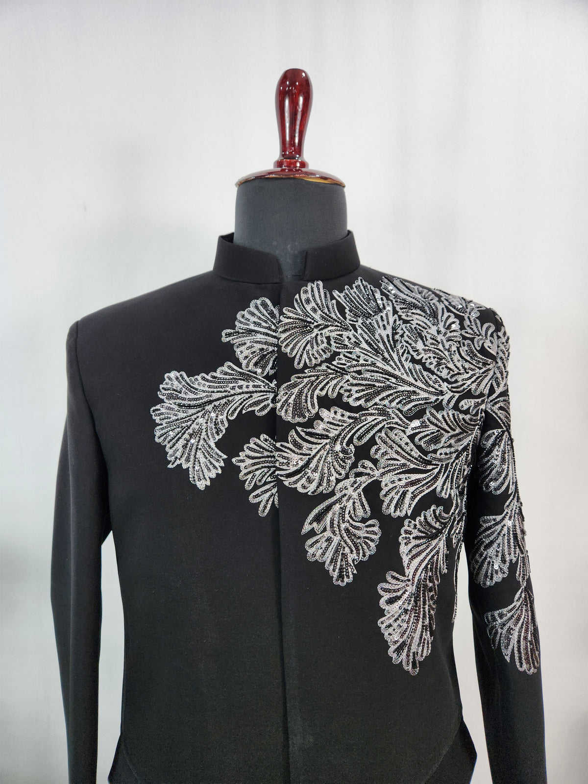 Black Jodhpuri Suit for Wedding – Custom Made | Indian Groom Outfit
