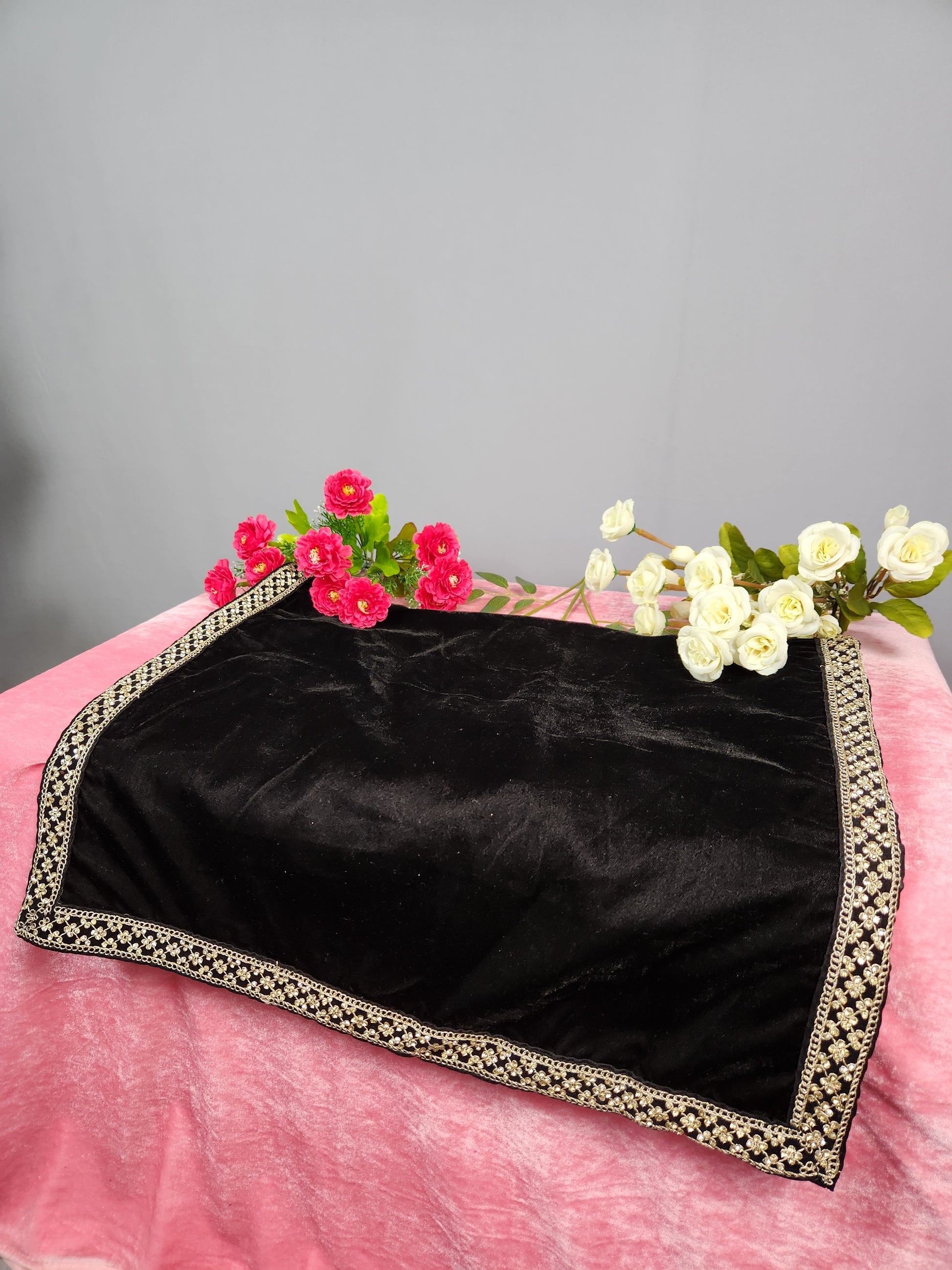Groom Black Turban Turban Shawl Set 