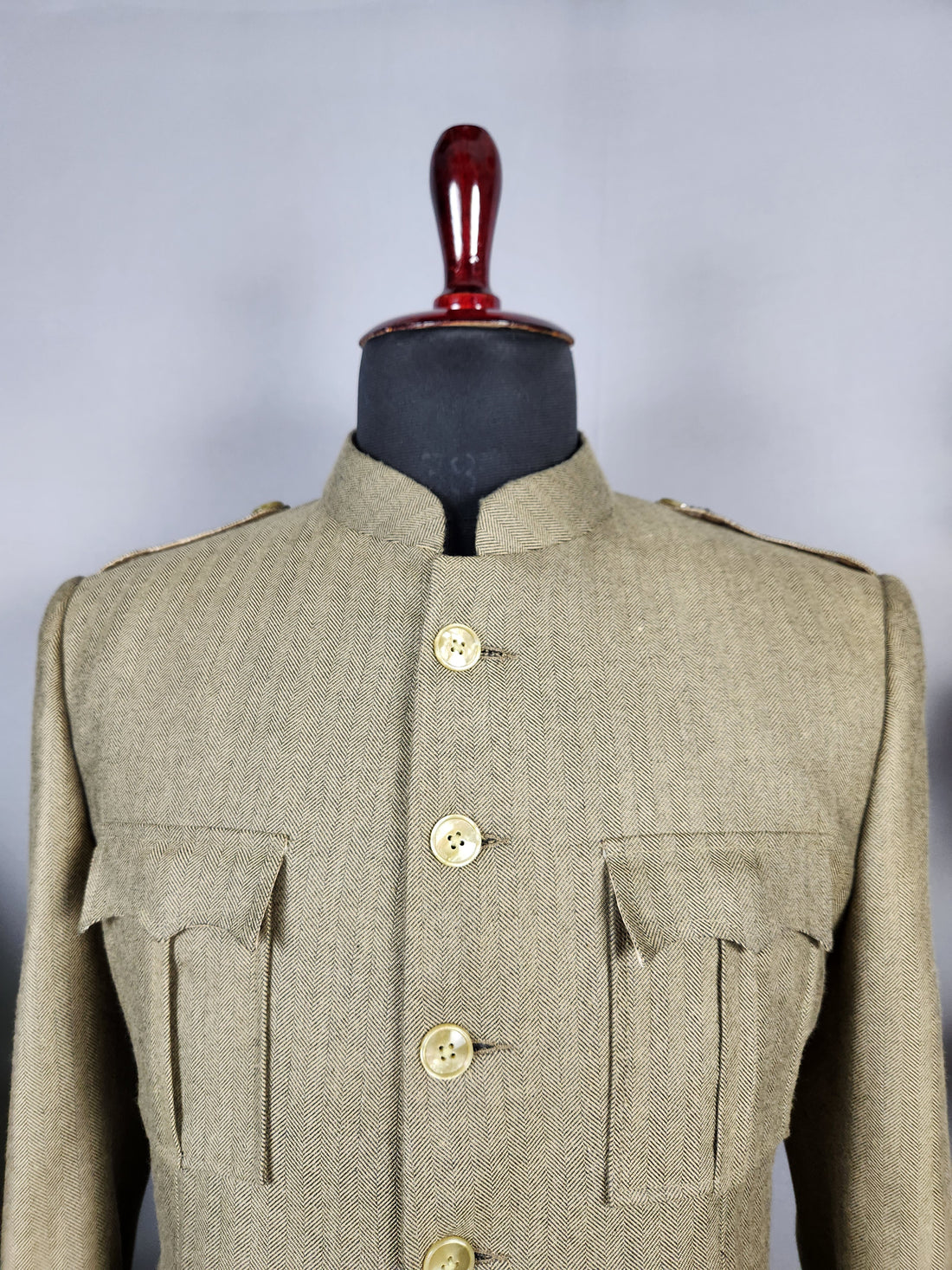 Khaki Beige Jodhpuri Suit for Men  -   Indian Wedding Outfit for Men
