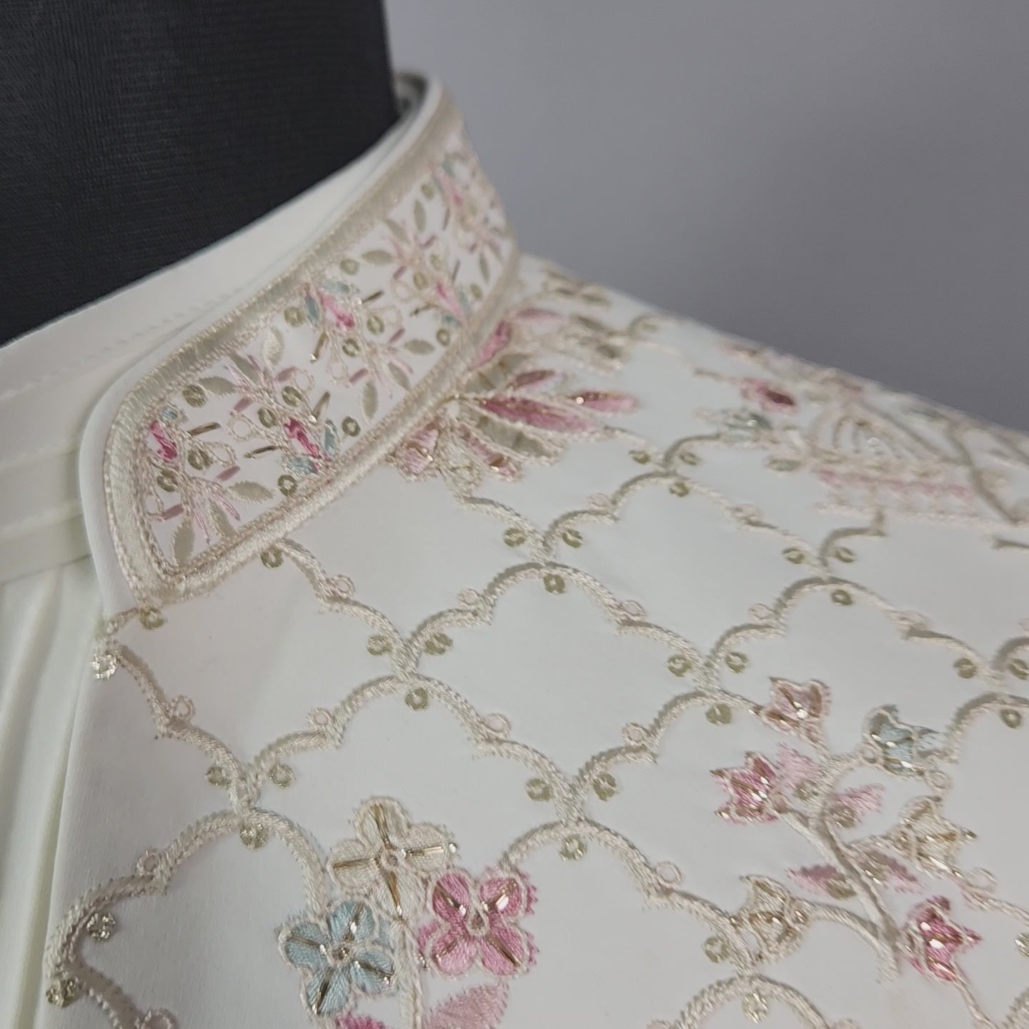 Off-White Indo-Western Sherwani for Men | Indian Groom Wedding Outfit