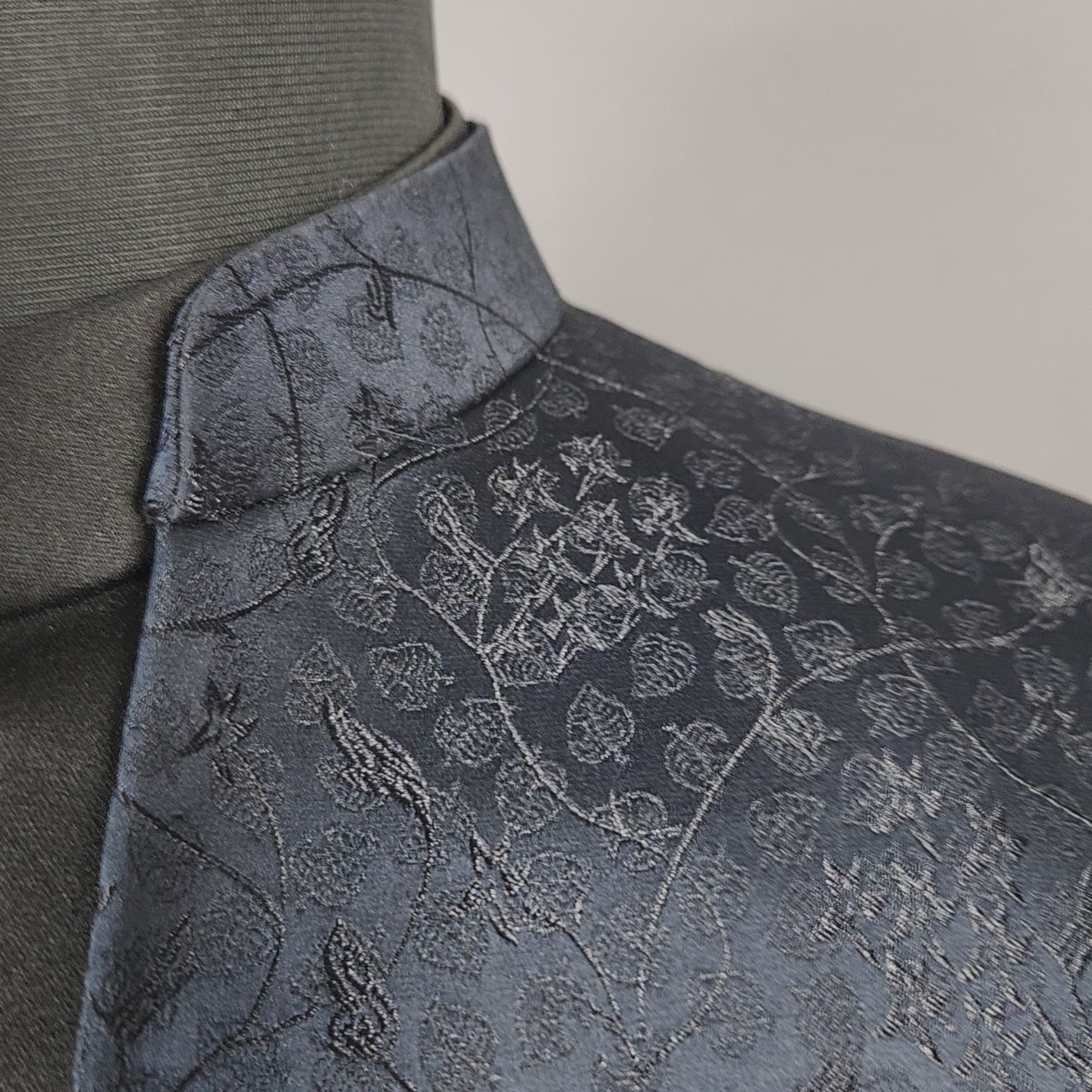 Black Indo-Western Sherwani for Groom  -   Indian Wedding Outfit for Men
