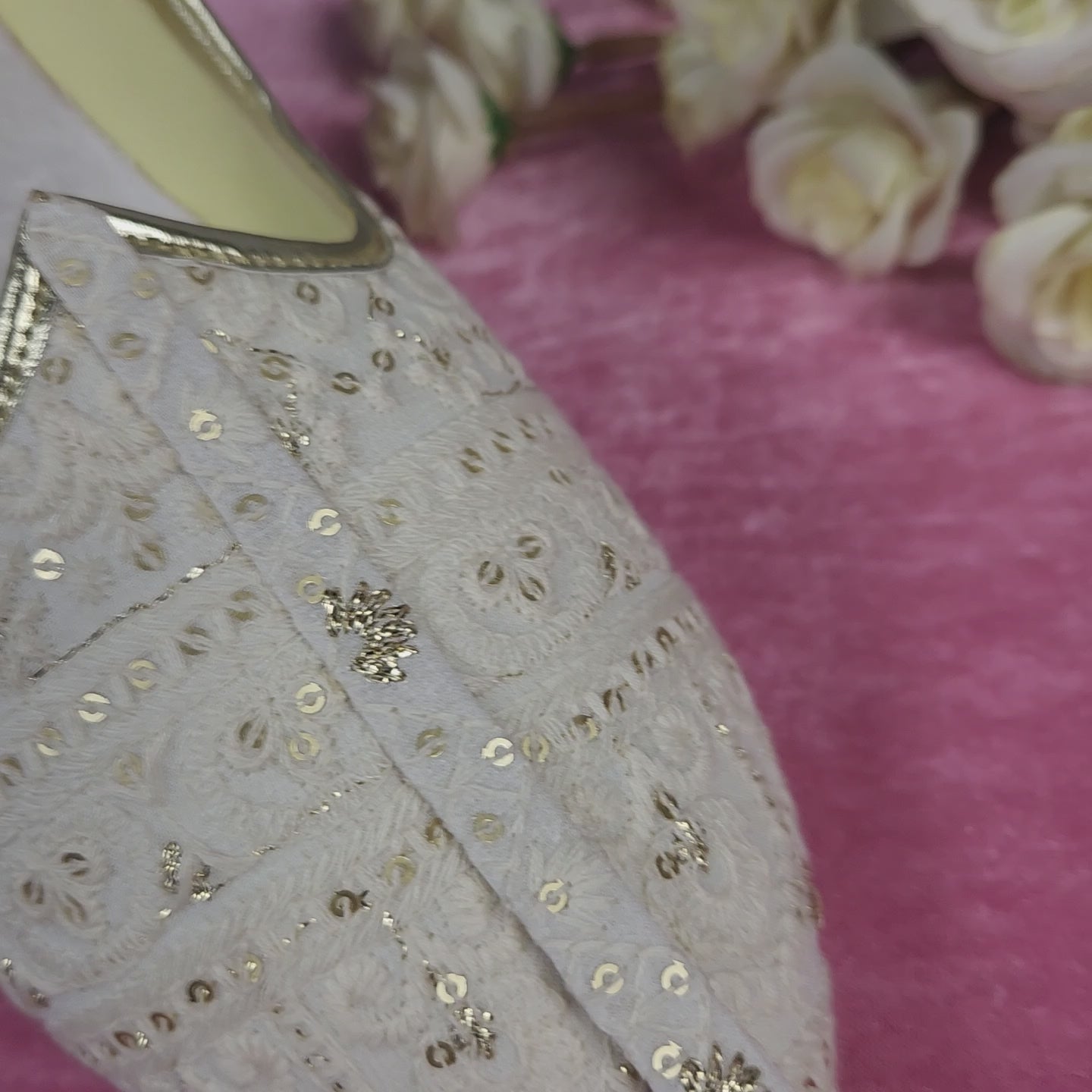 White Ethnic Shoes for Men – Designer Indian Jutti & Mojari for Wedding
