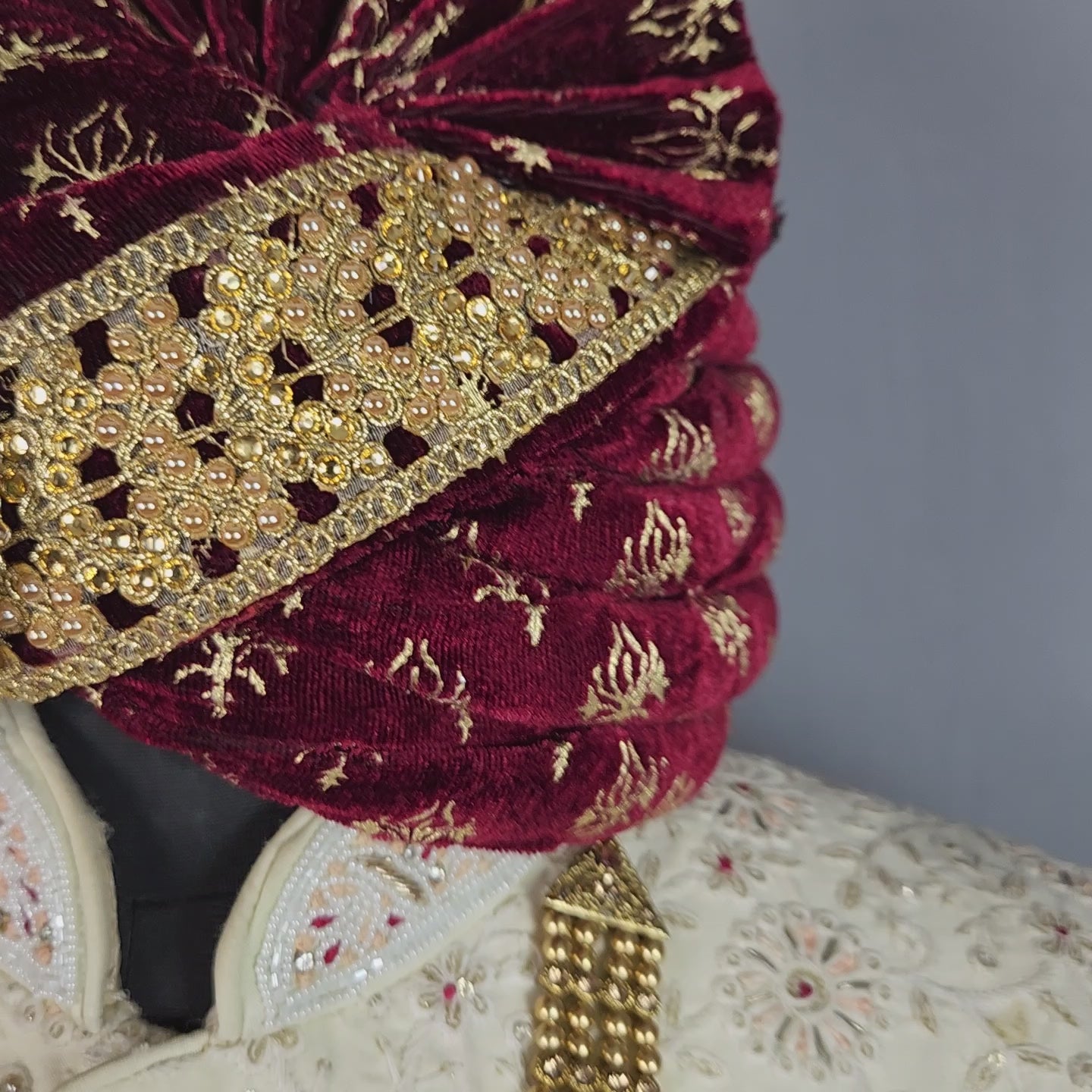 White Sherwani for Groom  -   Indian Wedding Outfit for Men
