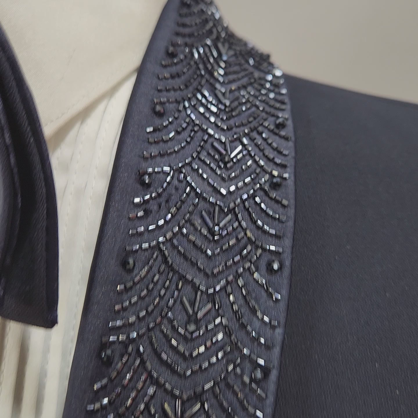 Luxurious Blue Men's Tuxedo Suit for Wedding | Indian Groom Reception Outfit