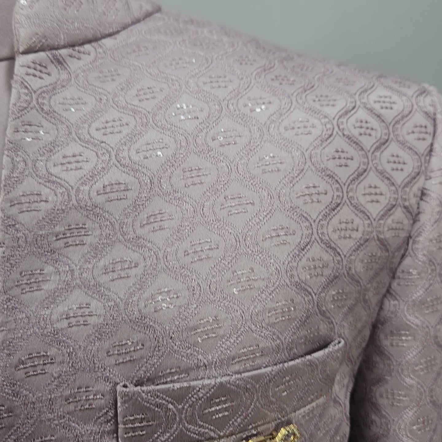 Lilac Lavender Jodhpuri Suit for Wedding – Custom Made | Indian Groom Outfit