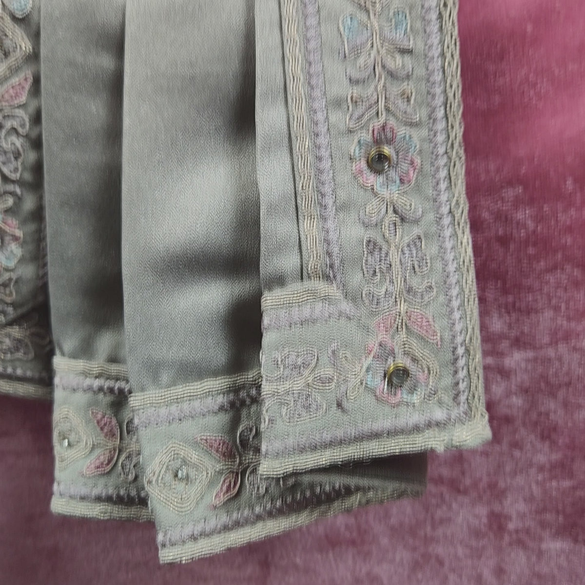 Gray Groom Turban Shawl | Dupatta Safa Set For Men
