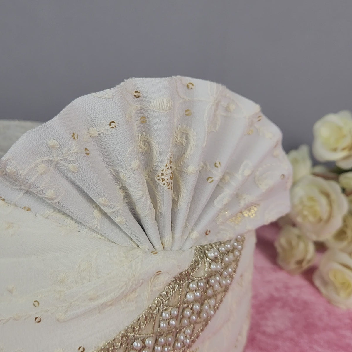 White Groom Turban | Safa For Men